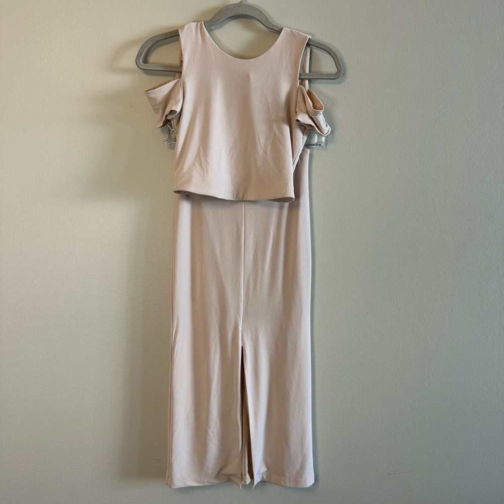 Alice + Olivia 2 Piece Set in Blush Pink size XS